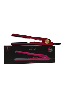 Glider Pink Flat Iron - Model # E038M by HSI Professional for Unisex - 1 Inch Flat Iron