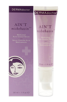 Ain t Misbehavin Medicated Acne Control Serum by DERMAdoctor for Women - 1 oz Serum