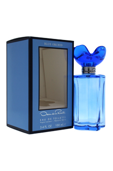 Blue Orchid by Oscar De La Renta for Women - 3.4 oz EDT Spray