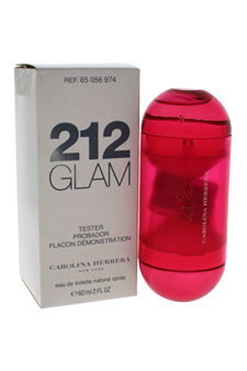 212 Glam by Carolina Herrera for Women - 2 oz EDT Spray (Tester)