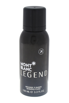 Mont Blanc Legend by Montblanc for Men - 3.3 oz Shaving Foam