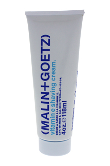 Vitamin E Shaving Cream by Malin + Goetz for Men - 4 oz Shaving Cream