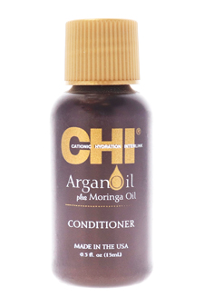 Argan Oil Plus Moringa Oil Conditioner by CHI for Unisex - 0.5 oz Conditioner