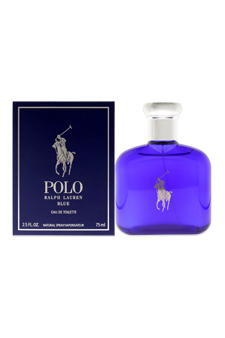 Polo Blue by Ralph Lauren for Men - 2.5 oz EDT Spray