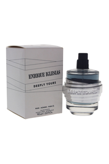 Deeply Yours by Enrique Iglesias for Men - 3 oz EDT Spray (Tester)