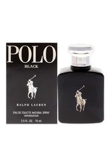 Polo Black by Ralph Lauren for Men - 2.5 oz EDT Spray