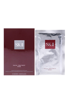 Facial Treatment Mask by SK-II for Unisex - 6 Pcs Treatment