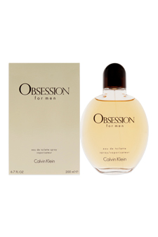 Obsession by Calvin Klein for Men - 6.7 oz EDT Spray