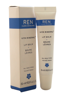 Vita Mineral Lip Balm by REN for Unisex - 0.5 oz Lip Balm