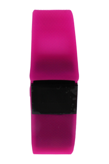 EK-H6 Health Sports Pink Silicone Bracelet by Eclock for Unisex - 1 Pc Bracelet