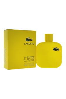 Lacoste Eau De Lacoste L.12.12 Yellow by Lacoste for Men - 3.3 oz EDT Spray