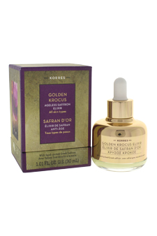 Golden Krocus Ageless Saffron Elixir by Korres for Unisex - 1.01 oz Treatment