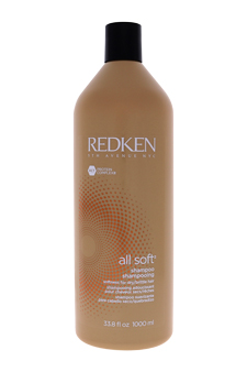 All Soft Shampoo by Redken for Unisex - 33 oz Shampoo
