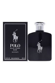 Polo Black by Ralph Lauren for Men - 4.2 oz EDT Spray