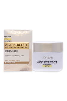 Age Perfect Anti-Sagging & Ultra Hydrating Day Cream SPF 15 by L Oreal Professional for Unisex - 2.5 oz Cream