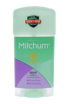 Mitchum Power Gel Shower Fresh Anti-Perspirant & Deodorant by Revlon for Women - 2.25 oz Deodorant Stick