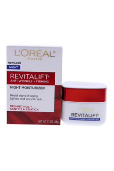 Revitalift Anti-Wrinkle & Firming Moisturizer by L Oreal Paris for Unisex - 1.7 oz Night Cream