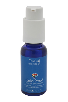 TruCurl Anti-Frizz Oil by ColorProof for Unisex - 1.7 oz Oil