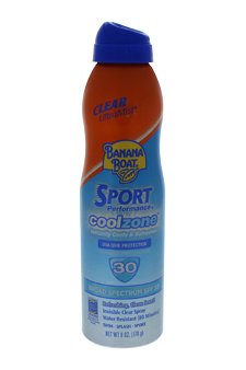 Sport Performance CoolZone Sunscreen SPF 30 by Banana Boat for Unisex - 6 oz Spray