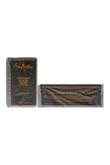 African Black Soap Bar Acne Prone & Troubled Skin by Shea Moisture for Unisex - 8 oz Bar Soap
