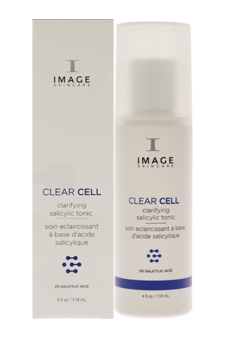 Clear Cell Salicylic Clarifying Tonic by Image for Unisex - 4 oz Tonic