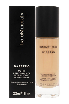 Barepro Performance Wear Liquid Foundation SPF 20 - # 11 Natural by bareMinerals for Women - 1 oz Foundation