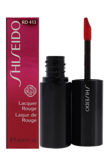 Lacquer Rouge - # RD413 Sanguine by Shiseido for Women - 0.2 oz Lip Gloss