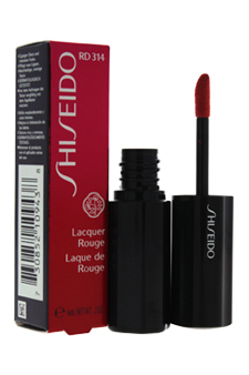 Lacquer Rouge - # RD314 Deep Coral by Shiseido for Women - 0.2 oz Lip Gloss