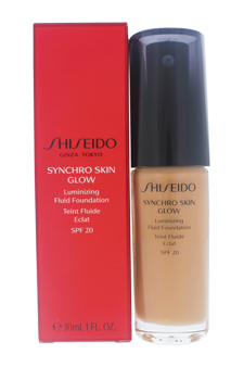 Synchro Skin Glow Luminizing Fluid Foundation SPF 20 - # 05 Golden by Shiseido for Women - 1 oz Foundation