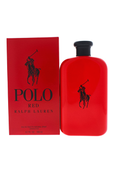 Polo Red by Ralph Lauren for Men - 6.7 oz EDT Spray