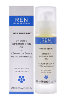 Vita Mineral Omega 3 Optimum Skin Oil by REN for Unisex - 1.02 oz Oil