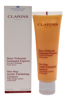 One Step Gentle Exfoliating Cleanser by Clarins for Unisex - 4.2 oz Exfol. Cleanser
