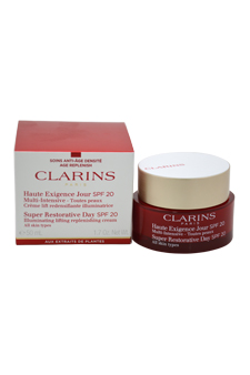 Super Restorative Day Cream SPF20 by Clarins for Unisex - 1.7 oz Cream