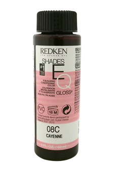 Shades EQ Color Gloss 08C - Cayenne by Redken for Women - 2 oz Hair Color