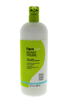 DevaCurl No-Poo Zero Lather Conditioning Cleanser by Deva Curl for Unisex - 32 oz Cleanser