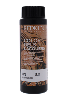 Color Gels Permanent Conditioning Haircolor 3N - Espresso by Redken for Unisex - 2 oz Hair Color