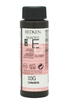 Shades EQ Color Gloss 03G - Cinnamon by Redken for Women - 2 oz Hair Color