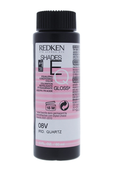 Shades EQ Color Gloss 08V - Irid. Quartz by Redken for Unisex - 2 oz Hair Color
