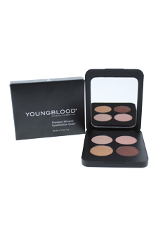 Pressed Mineral Eyeshadow Quad - Eternity by Youngblood for Women - 0.14 oz Eyeshadow