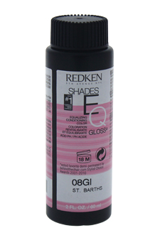 Shades EQ Color Gloss 08GI - ST. Barths by Redken for Unisex - 2 oz Hair Color