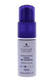 Caviar Anti-Aging Sheer Dry Shampoo by Alterna for Unisex - 1.2 oz Dry Shampoo