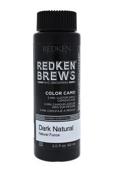 Brews Color Camo - Medium Ash by Redken for Men - 2 oz Hair Color