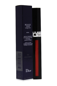 Rouge Dior Liquid Lip Metal - # 751 Rock N Metal by Christian Dior for Women - 0.2 oz Lip Gloss