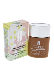 Even Better Glow Light Reflecting Makeup Broad Spectrum SPF 15 - # CN 58 Honey by Clinique for Women - 1 oz Foundation