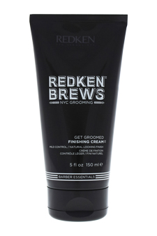 Brews Get Groomed Finishing Cream by Redken for Men - 5.1 oz Cream