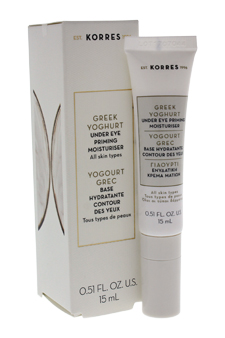 Greek Yoghurt Under Eye Priming Moisturiser by Korres for Women - 0.51 oz Eye Cream