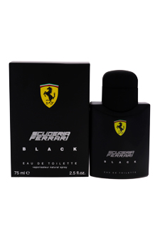 Ferrari Black by Ferrari for Men - 2.5 oz EDT Spray