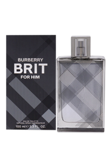 Burberry Brit by Burberry for Men - 3.3 oz EDT Spray