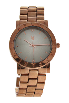 CRM002 Rose Gold Stainless Steel Bracelet Watch by Charlotte Raffaelli for Women - 1 Pc Watch