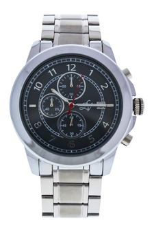 LV1011 Silver Stainless Steel Bracelet Watch by Louis Villiers for Men - 1 Pc Watch